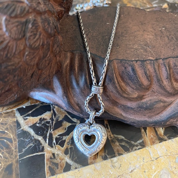 Brighton Jewelry - Brighton Open Heart Necklace